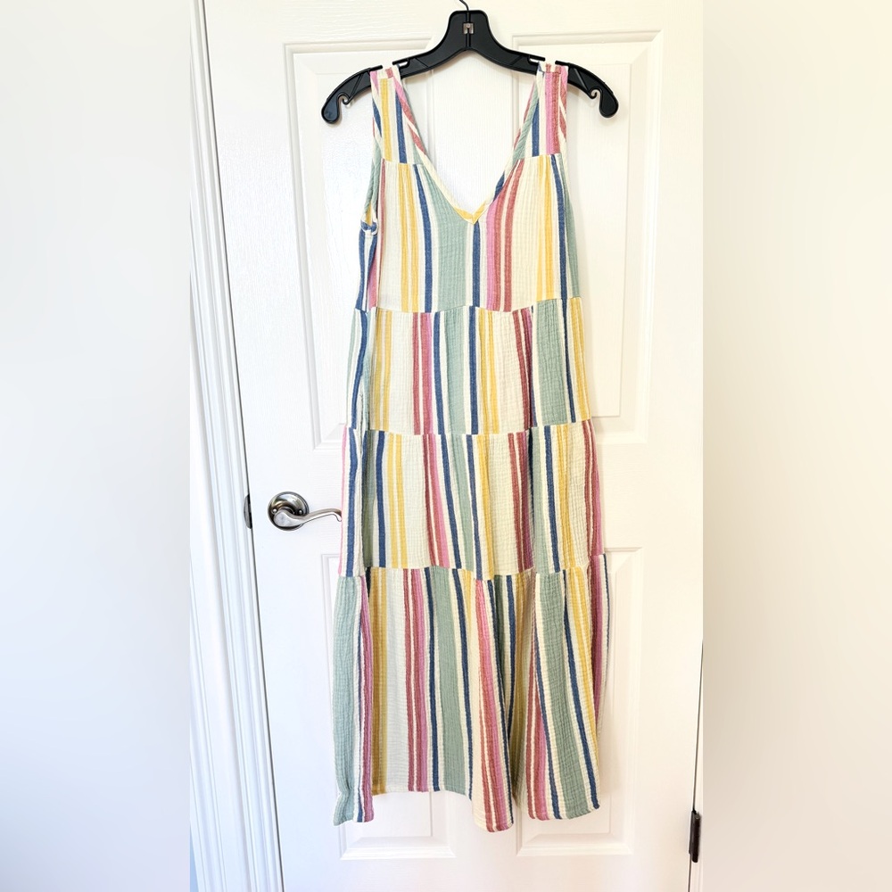 Marine Layer Corinne Double Cloth multi Colored size XS